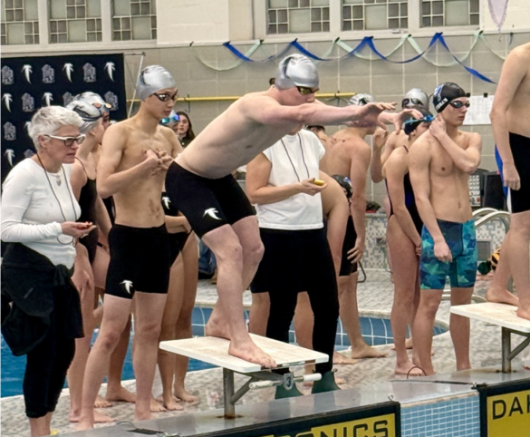 CRLS Sports: Boys’ and girls’ swimming teams prevail on Senior night