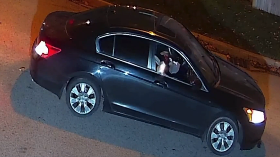 Clear video shows moment when Cambridge home was shot at