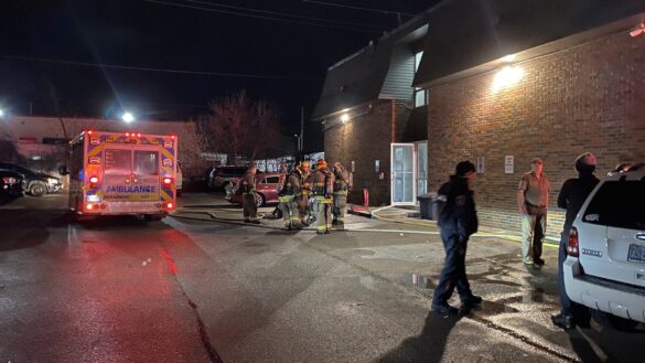 Cambridge fire teams save two from apartment building fire