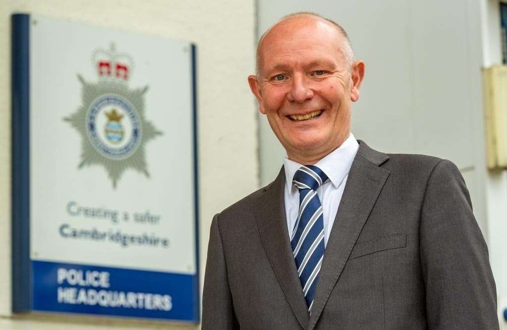 Cambridgeshire and Peterborough police and crime commissioner Darryl Preston