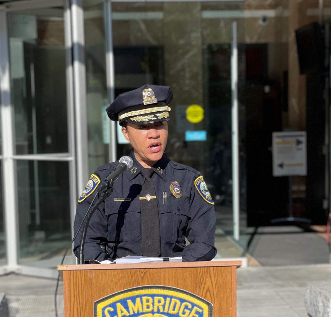Cambridge Police Commissioner Christine A.Elow appointed Jan 2022 aiming model policing USA.