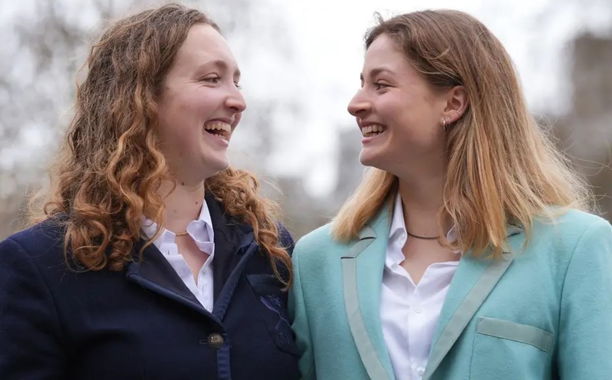 Sisters Lilli, 26, and Mia, 24, will go head-to-head on rival teams in this year's Oxford versus Cambridge Boat Race